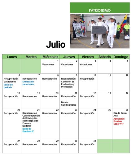 Julio 2026