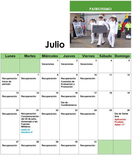 Julio 2026